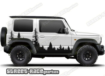 Suzuki Jimny 024 - Forest overland graphics