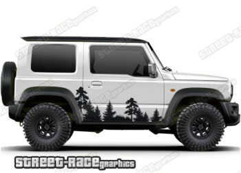 Suzuki Jimny 025 - Forest overland graphics