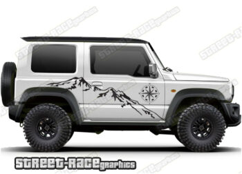 Suzuki Jimny 029 - Mountain adventure graphics