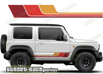 Suzuki Jimny 044 - Retro stripes
