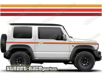 Suzuki Jimny 045 - Retro stripes