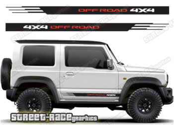Suzuki Jimny 051 - 4X4 off road racing stripes