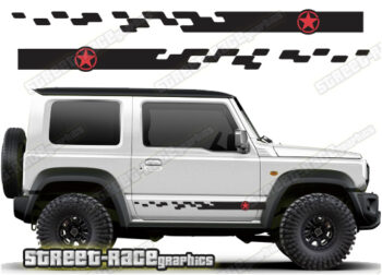 Suzuki Jimny 055 - racing stripes