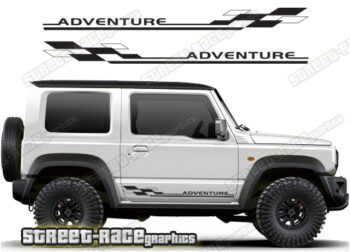 Suzuki Jimny 058 - Adventure racing stripes