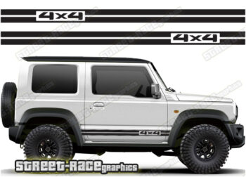 Suzuki Jimny 059 - 4x4 racing stripes