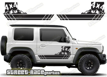 Suzuki Jimny 060 - 4x4 racing stripes