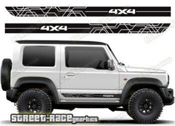 Suzuki Jimny 068 - 4x4 racing stripes