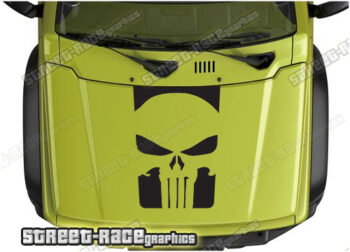 Suzuki Jimny bonnet / hood graphics 004 - PUNISHER