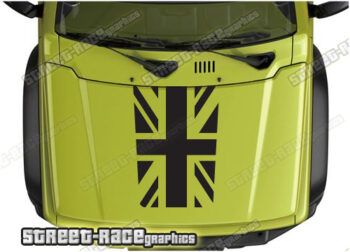 Suzuki Jimny bonnet / hood graphics 009 - UK FLAG