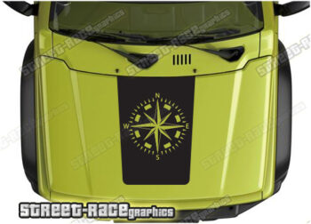 Suzuki Jimny bonnet / hood graphics 013