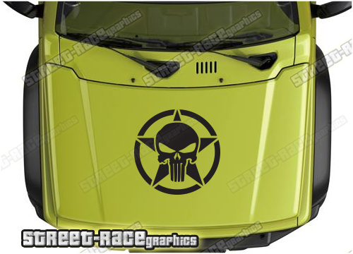 Suzuki Jimny bonnet / hood graphics 020