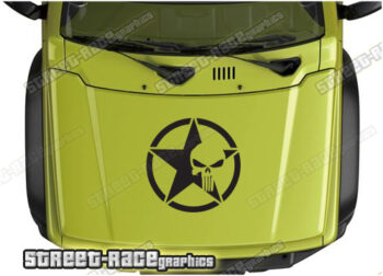 Suzuki Jimny bonnet / hood graphics 022