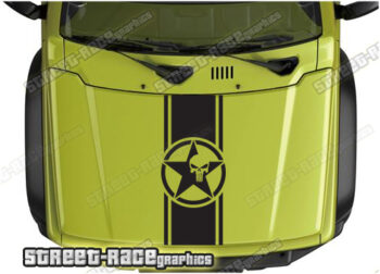 Suzuki Jimny bonnet / hood graphics 026