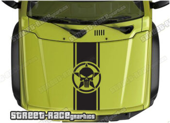 Suzuki Jimny bonnet / hood graphics 027