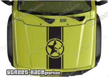 Suzuki Jimny bonnet / hood graphics 028