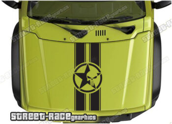 Suzuki Jimny bonnet / hood graphics 032