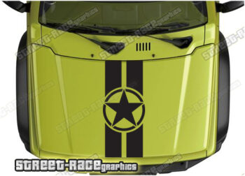 Suzuki Jimny bonnet / hood graphics 037