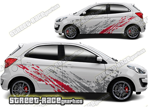 Ford Ka large graphics 002 - Mud splatter