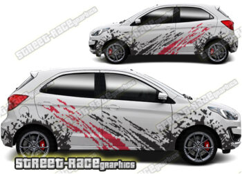 Ford Ka large graphics 016 - Mud splatter