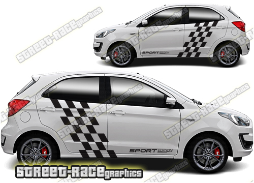 Ford Ka large graphics 026 - Racing flags