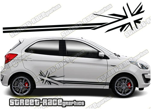 Ford Ka racing stripes 003