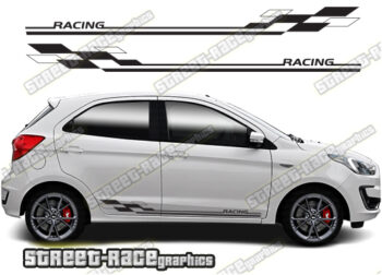 Ford Ka racing stripes 004