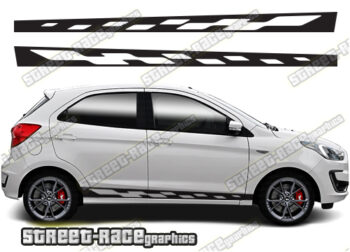 Ford Ka racing stripes 005