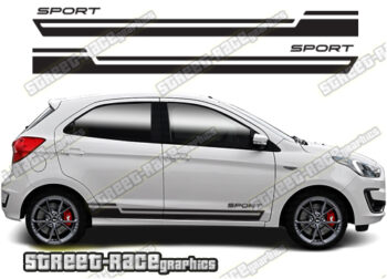 Ford Ka racing stripes 009