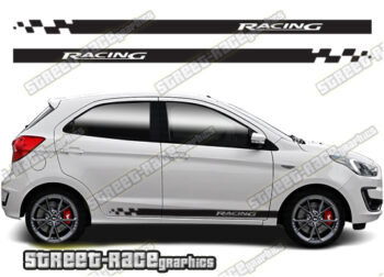 Ford Ka racing stripes 010