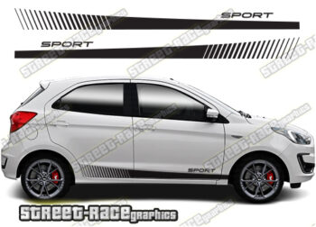 Ford Ka racing stripes 011