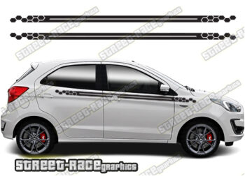 Ford Ka racing stripes 013