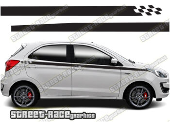 Ford Ka racing stripes 014