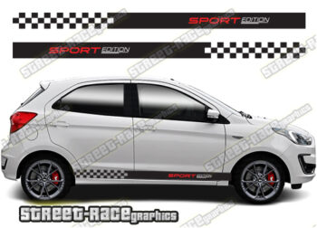 Ford Ka racing stripes 017