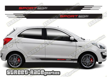Ford Ka racing stripes 019