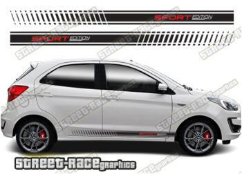 Ford Ka racing stripes 021