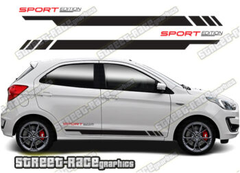 Ford Ka racing stripes 023