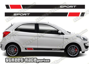 Ford Ka racing stripes 025