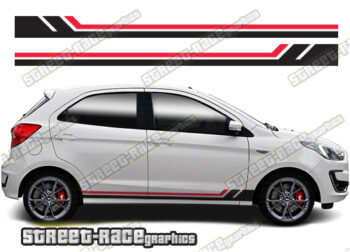 Ford Ka racing stripes 027