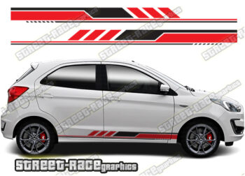 Ford Ka racing stripes 029