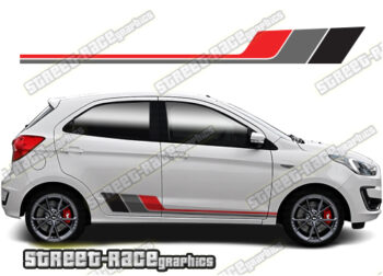 Ford Ka racing stripes 030
