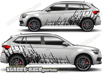 Skoda Kamiq 003 - mud splatter graphics