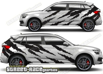 Skoda Kamiq 014 - Safari ripped graphics
