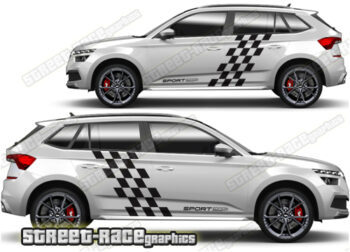 Skoda Karoq 020 - Racing Flags
