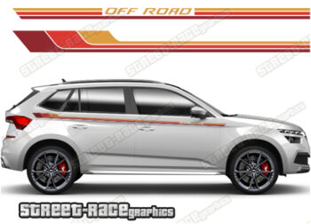 Skoda Kamiq 041 - racing stripes