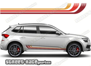 Skoda Kamiq 042 - Retro stripes