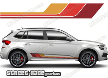 Skoda Kamiq 043 - Retro stripes