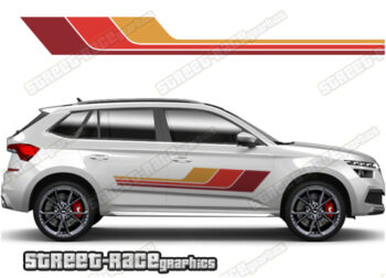 Skoda Kamiq 044 - Retro stripes
