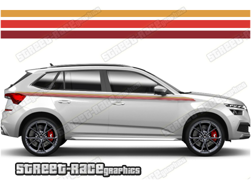 Skoda Kamiq 045 - Retro stripes