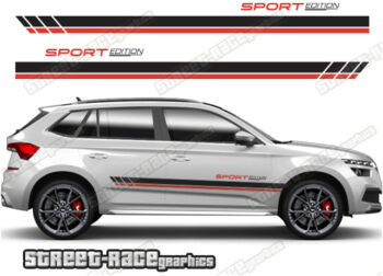 Skoda Kamiq 053 - racing stripes