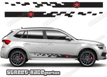 Skoda Kamiq 055 - racing stripes
